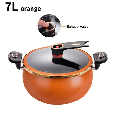 7L Multi - Functional Non - Stick Stew Pot - InspiredGrabs.com